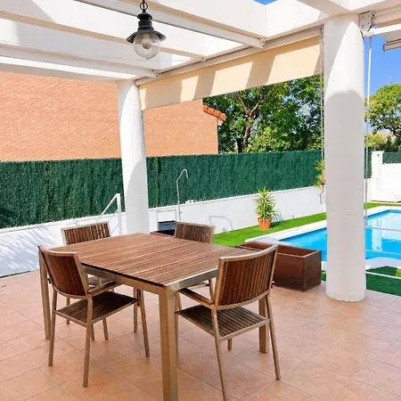 La Perla - Pool, Garden & Barbecue - Ac Mutxamel